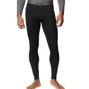 NWT 32 Degrees Men's Base Layer Thermal Pants 2 Pack Black Size S $40 JK041